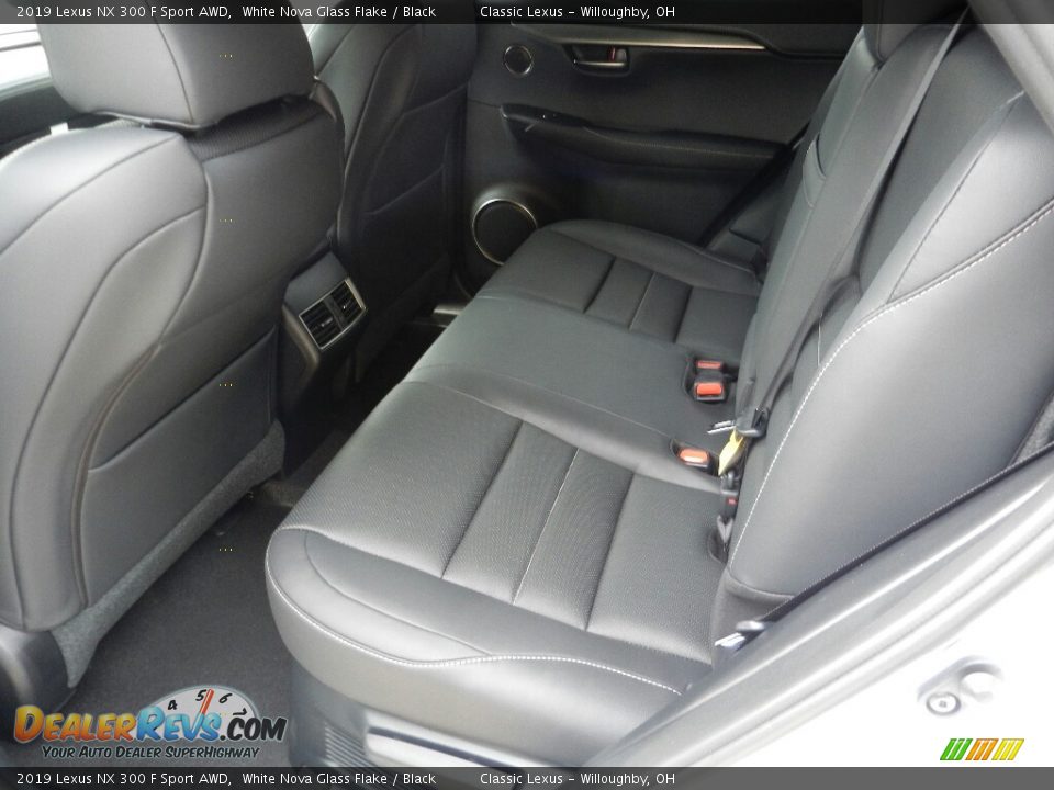 Rear Seat of 2019 Lexus NX 300 F Sport AWD Photo #3