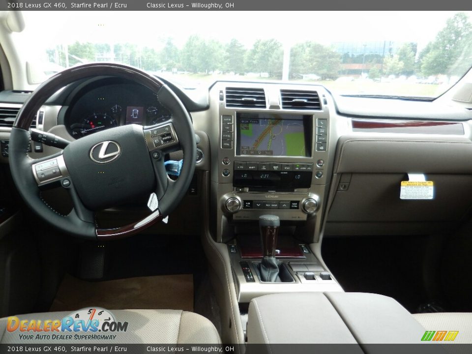 2018 Lexus GX 460 Starfire Pearl / Ecru Photo #4