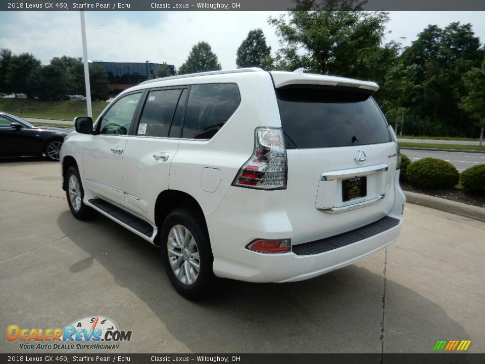2018 Lexus GX 460 Starfire Pearl / Ecru Photo #5