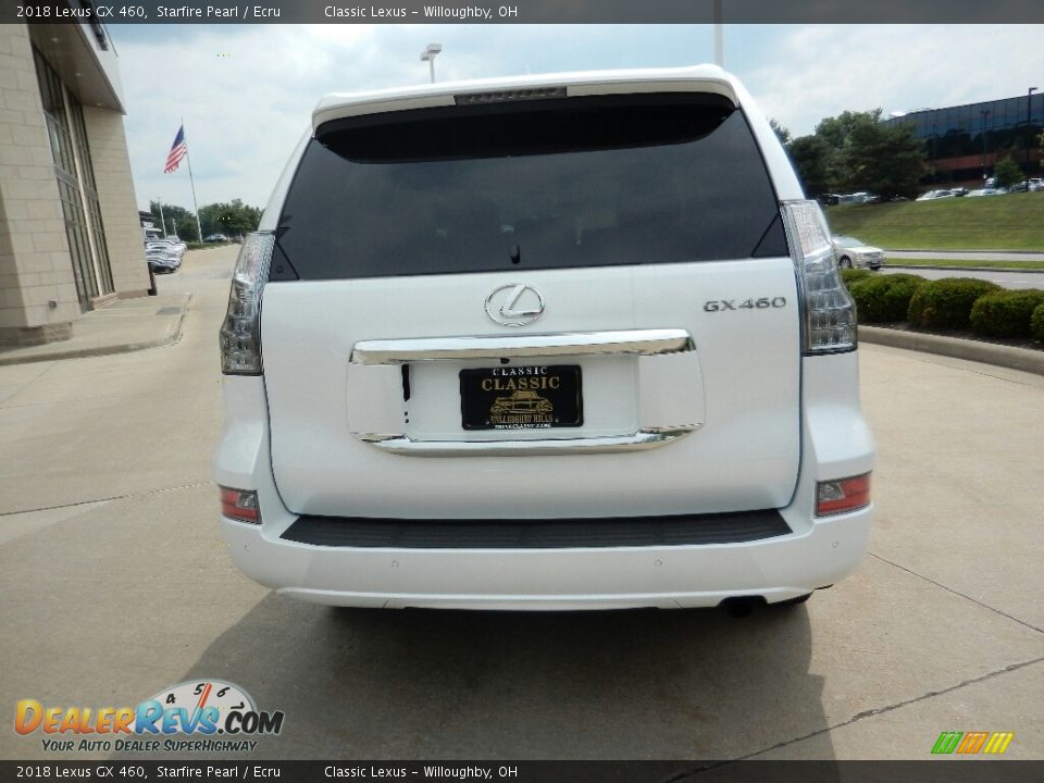 2018 Lexus GX 460 Starfire Pearl / Ecru Photo #6