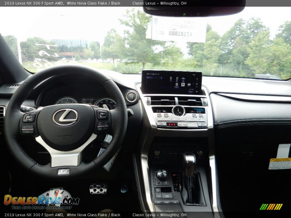 2019 Lexus NX 300 F Sport AWD White Nova Glass Flake / Black Photo #4
