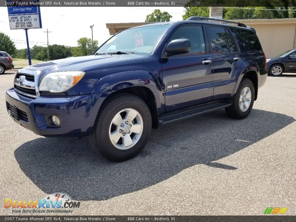2007 Toyota 4Runner SR5 4x4 Nautical Blue Metallic / Stone Photo #1
