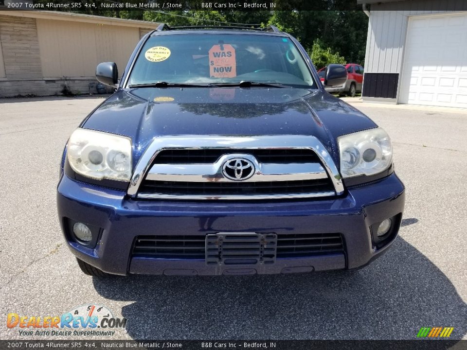2007 Toyota 4Runner SR5 4x4 Nautical Blue Metallic / Stone Photo #3