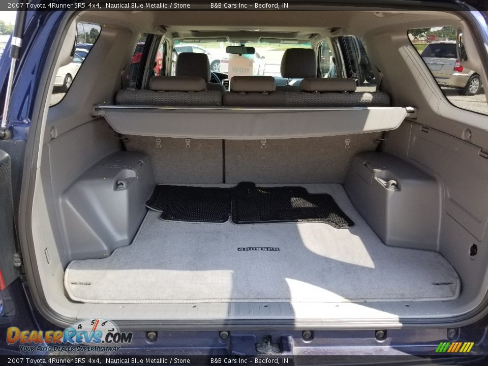 2007 Toyota 4Runner SR5 4x4 Nautical Blue Metallic / Stone Photo #9