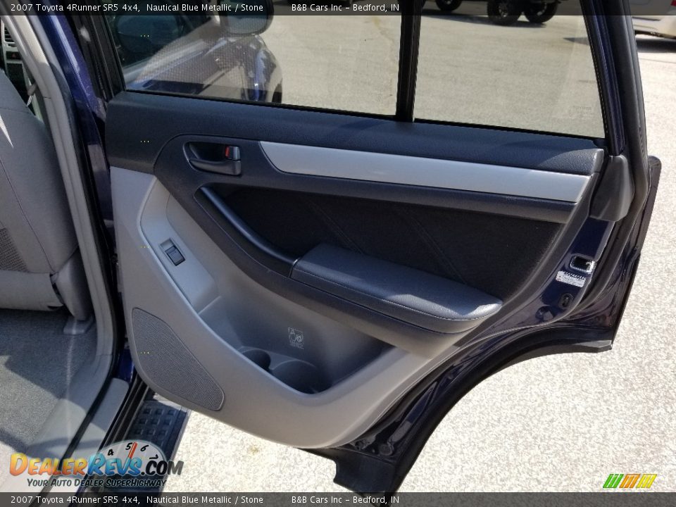 2007 Toyota 4Runner SR5 4x4 Nautical Blue Metallic / Stone Photo #10