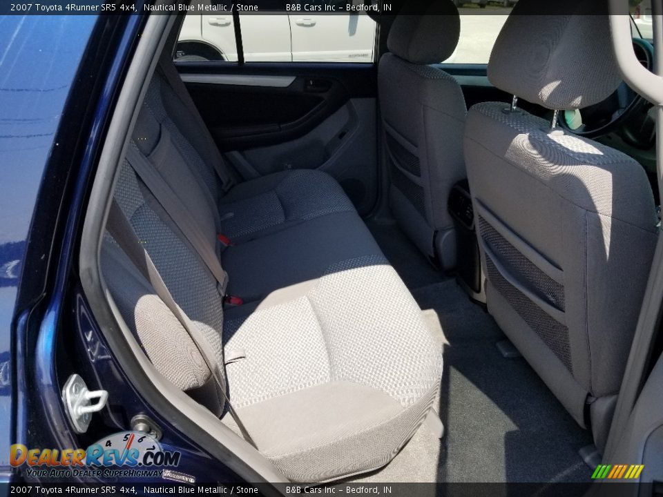 2007 Toyota 4Runner SR5 4x4 Nautical Blue Metallic / Stone Photo #11