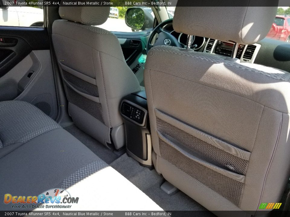 2007 Toyota 4Runner SR5 4x4 Nautical Blue Metallic / Stone Photo #12