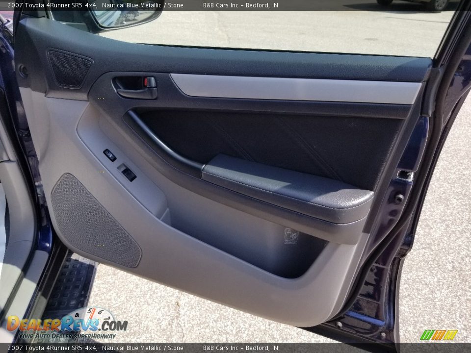 2007 Toyota 4Runner SR5 4x4 Nautical Blue Metallic / Stone Photo #14