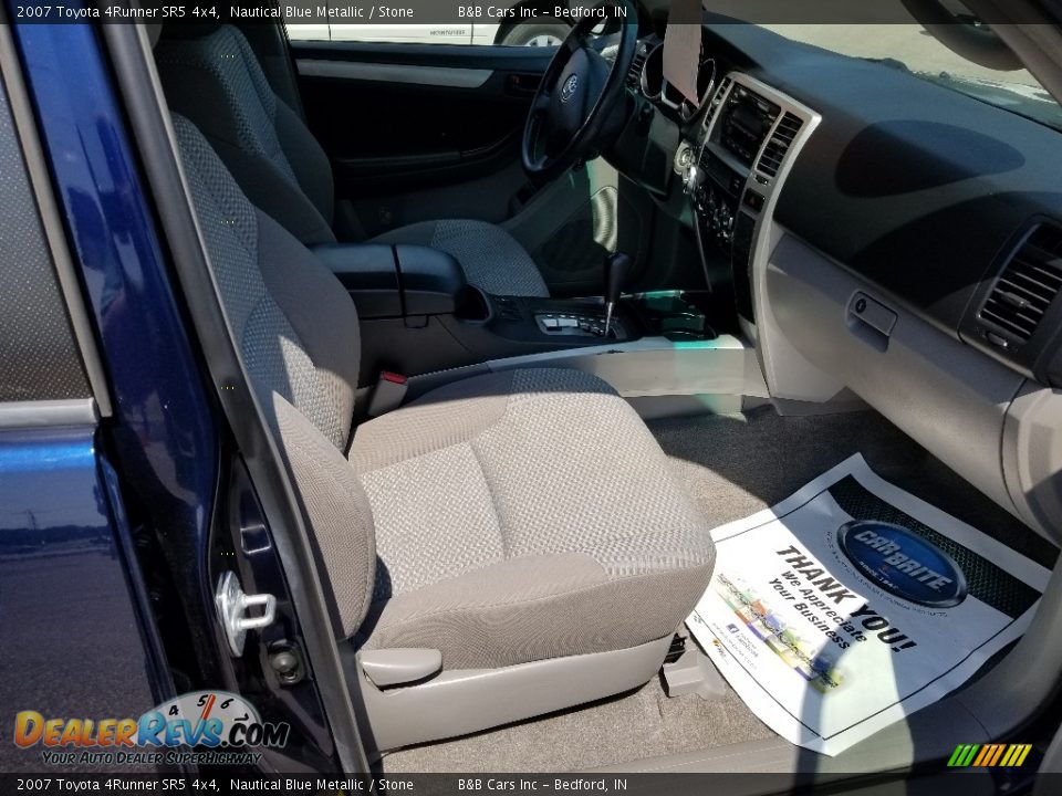 2007 Toyota 4Runner SR5 4x4 Nautical Blue Metallic / Stone Photo #15