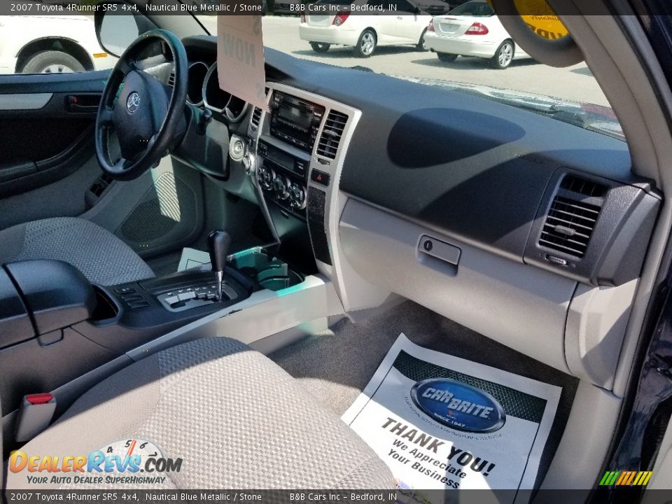 2007 Toyota 4Runner SR5 4x4 Nautical Blue Metallic / Stone Photo #16