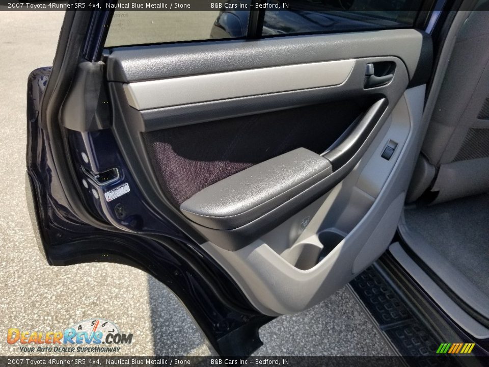 2007 Toyota 4Runner SR5 4x4 Nautical Blue Metallic / Stone Photo #18