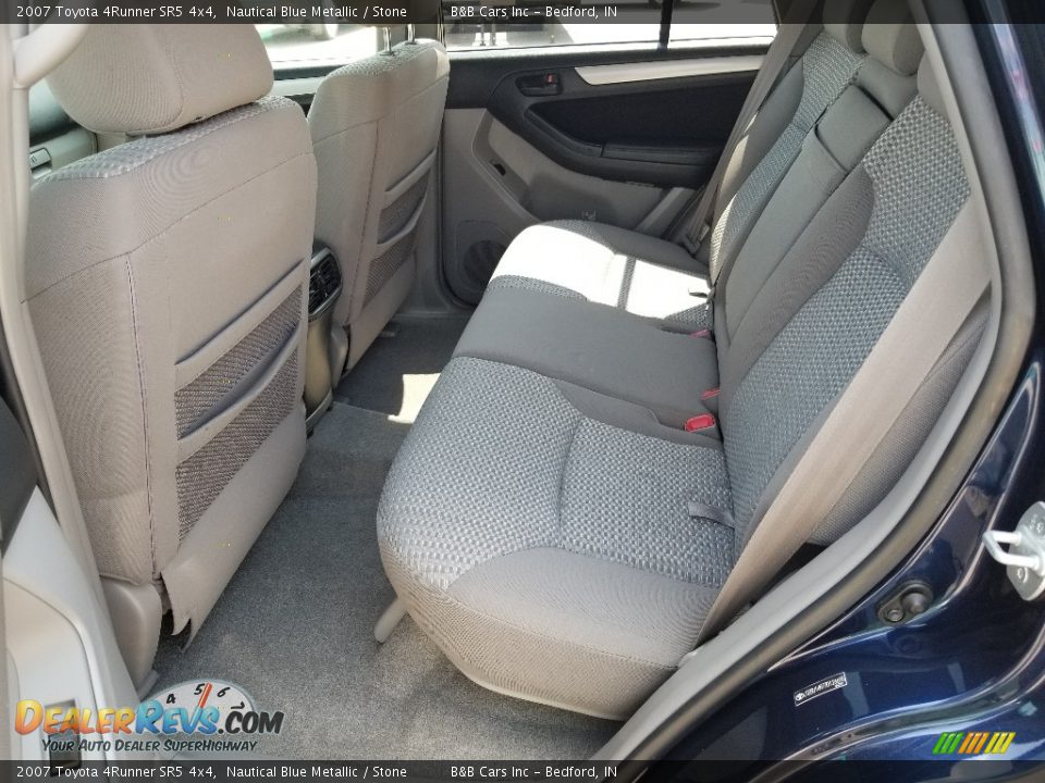 2007 Toyota 4Runner SR5 4x4 Nautical Blue Metallic / Stone Photo #19