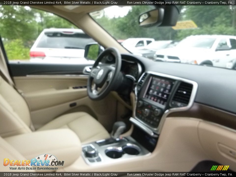 2018 Jeep Grand Cherokee Limited 4x4 Billet Silver Metallic / Black/Light Gray Photo #12