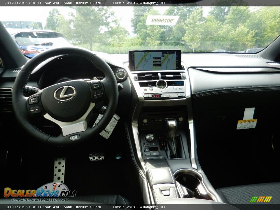 2019 Lexus NX 300 F Sport AWD Sonic Titanium / Black Photo #4