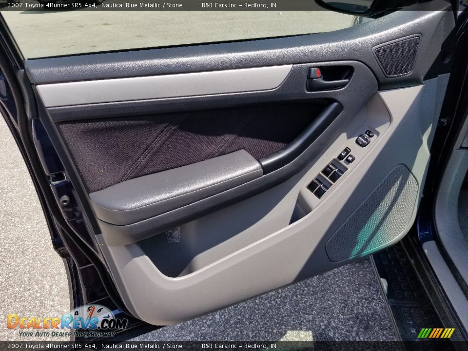 2007 Toyota 4Runner SR5 4x4 Nautical Blue Metallic / Stone Photo #21