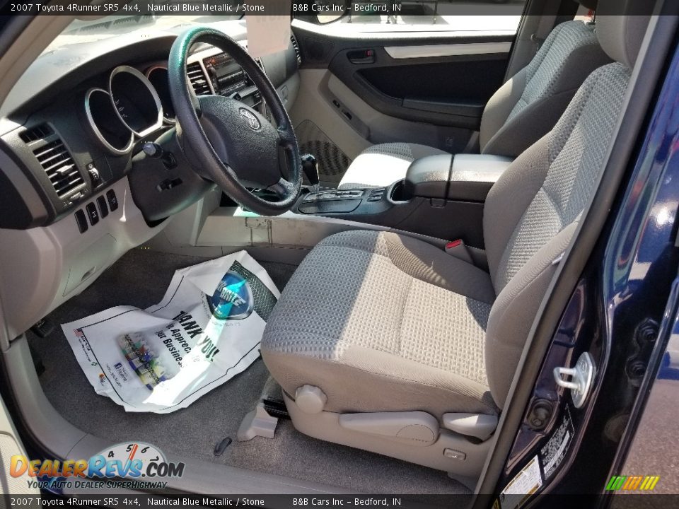 2007 Toyota 4Runner SR5 4x4 Nautical Blue Metallic / Stone Photo #22