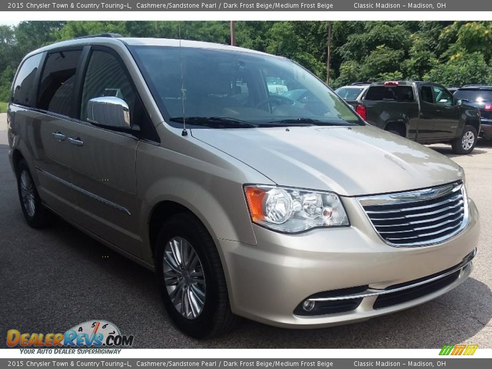 2015 Chrysler Town & Country Touring-L Cashmere/Sandstone Pearl / Dark Frost Beige/Medium Frost Beige Photo #2