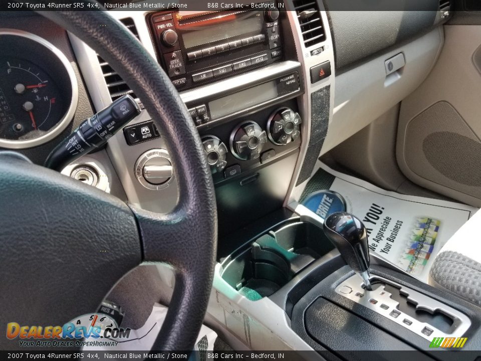 2007 Toyota 4Runner SR5 4x4 Nautical Blue Metallic / Stone Photo #24