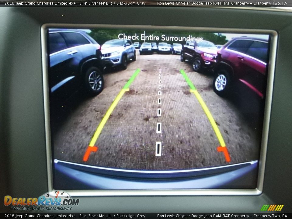 2018 Jeep Grand Cherokee Limited 4x4 Billet Silver Metallic / Black/Light Gray Photo #20