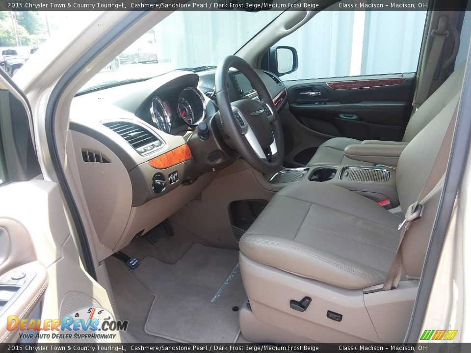 2015 Chrysler Town & Country Touring-L Cashmere/Sandstone Pearl / Dark Frost Beige/Medium Frost Beige Photo #6