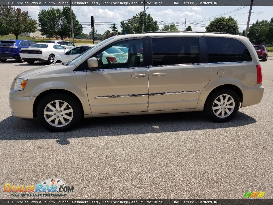 2013 Chrysler Town & Country Touring Cashmere Pearl / Dark Frost Beige/Medium Frost Beige Photo #1