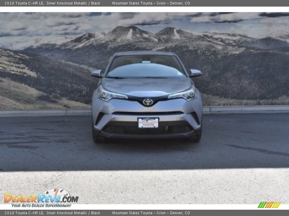 2019 Toyota C-HR LE Silver Knockout Metallic / Black Photo #2