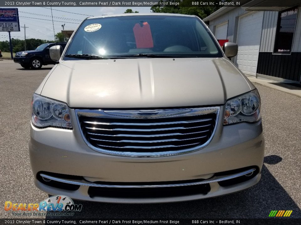 2013 Chrysler Town & Country Touring Cashmere Pearl / Dark Frost Beige/Medium Frost Beige Photo #3