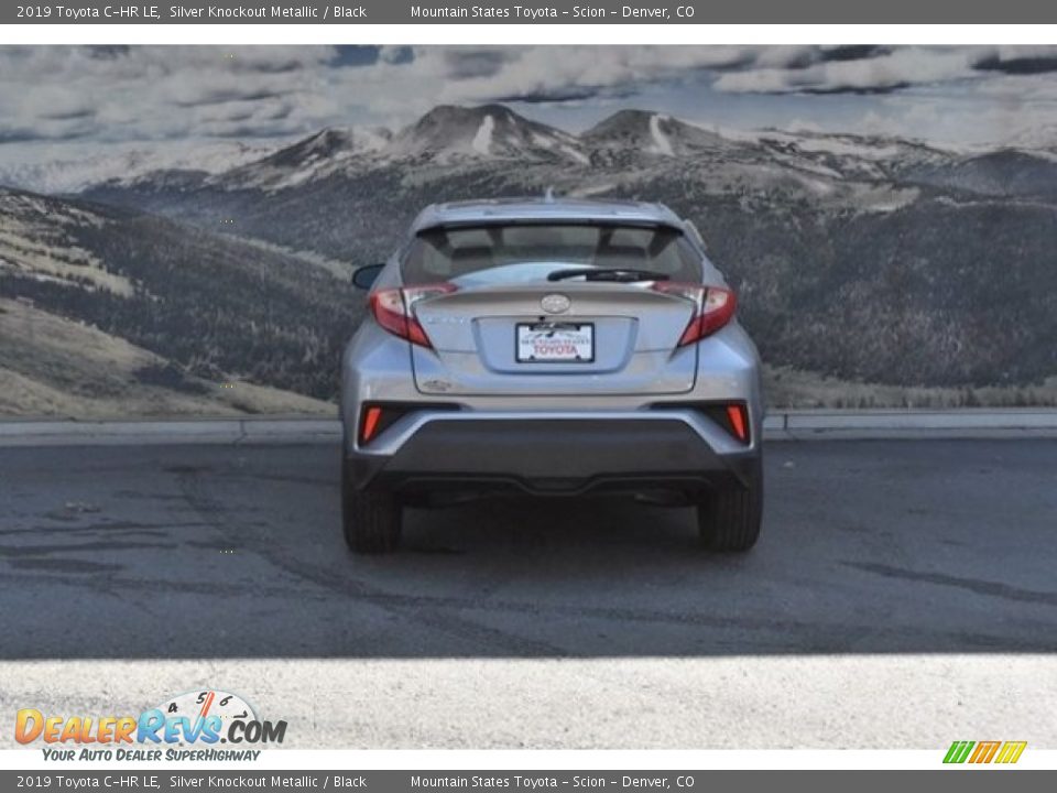 2019 Toyota C-HR LE Silver Knockout Metallic / Black Photo #4