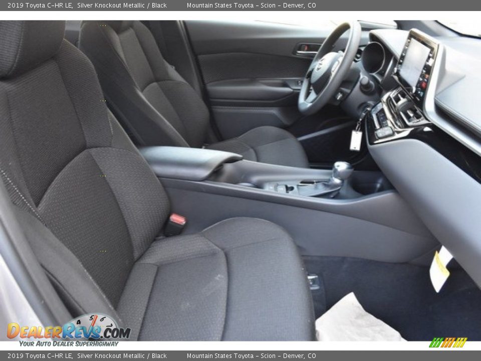 2019 Toyota C-HR LE Silver Knockout Metallic / Black Photo #12
