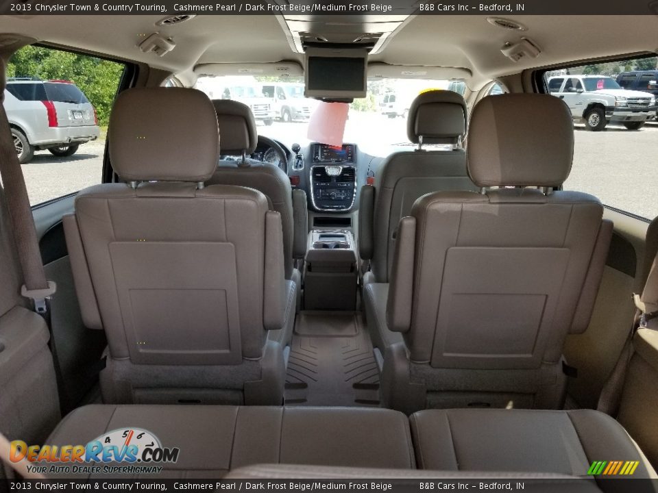 2013 Chrysler Town & Country Touring Cashmere Pearl / Dark Frost Beige/Medium Frost Beige Photo #10