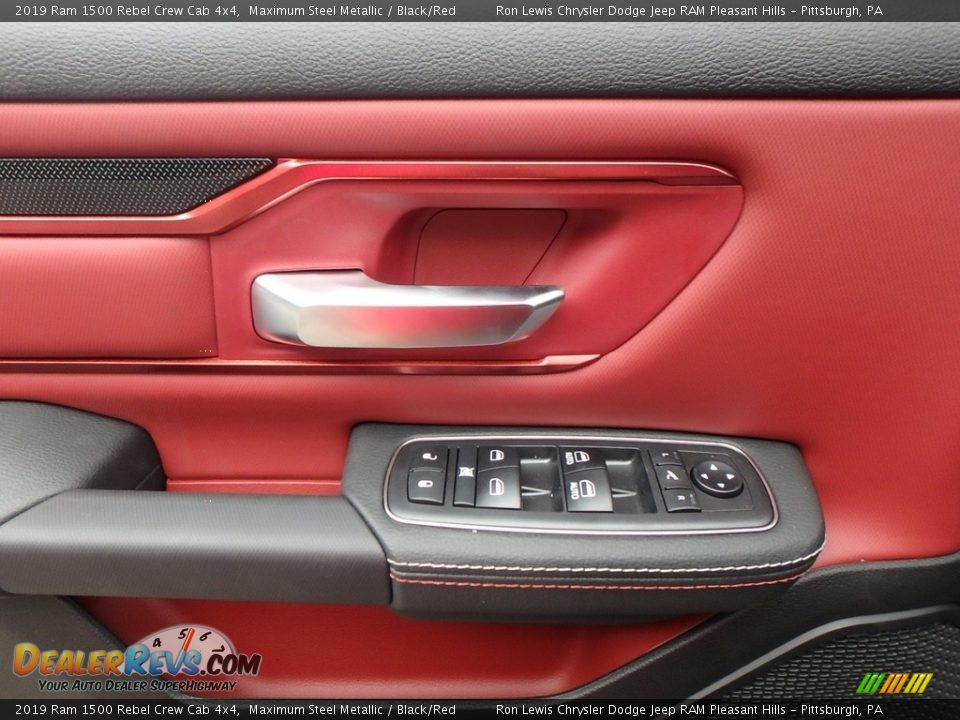 Controls of 2019 Ram 1500 Rebel Crew Cab 4x4 Photo #13