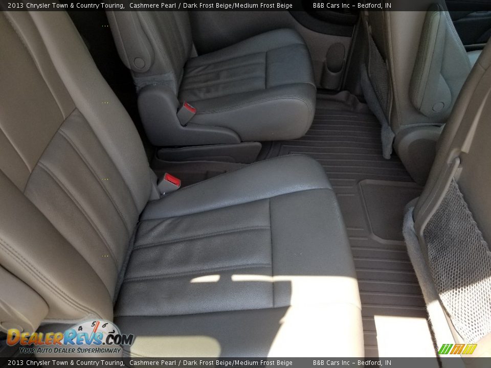 2013 Chrysler Town & Country Touring Cashmere Pearl / Dark Frost Beige/Medium Frost Beige Photo #13
