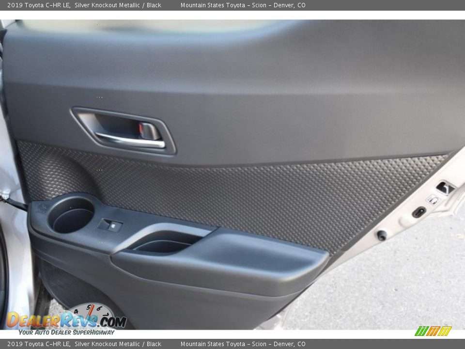 2019 Toyota C-HR LE Silver Knockout Metallic / Black Photo #23