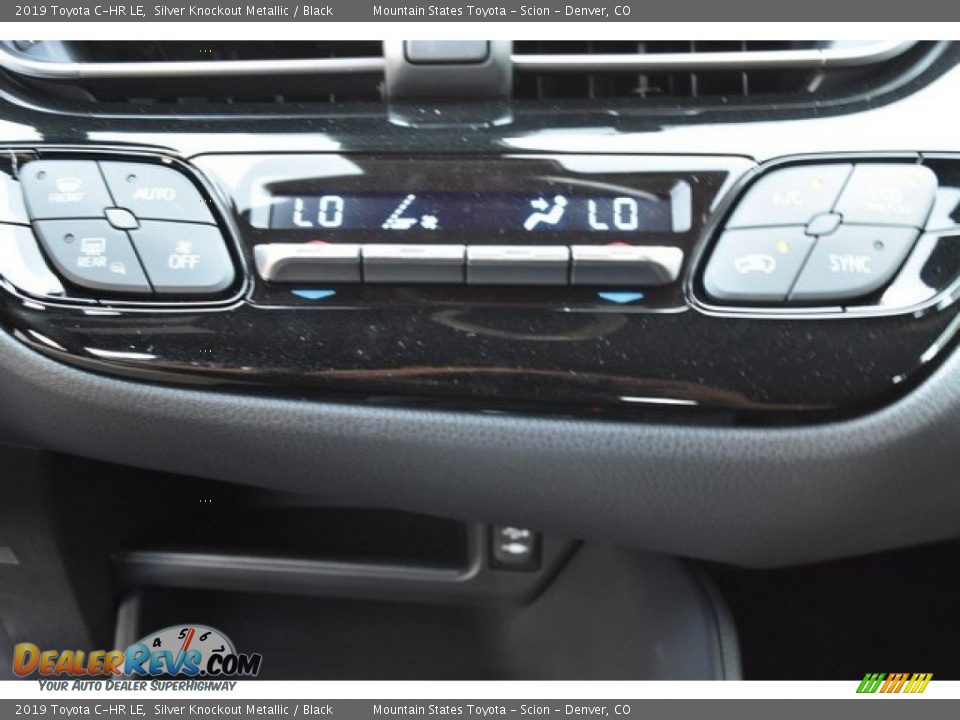 2019 Toyota C-HR LE Silver Knockout Metallic / Black Photo #29