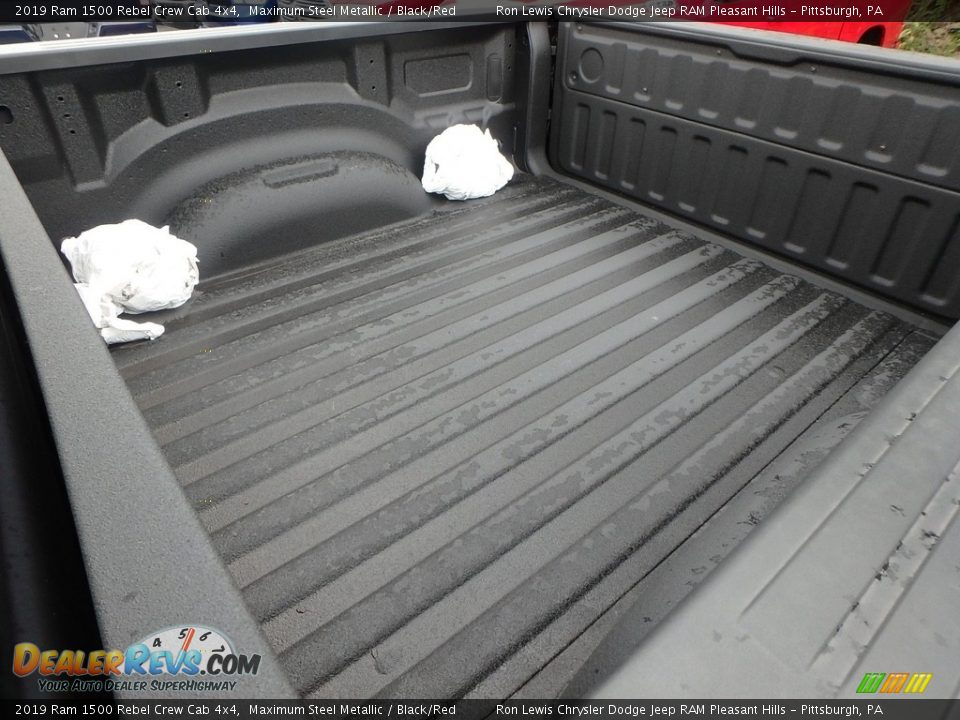 2019 Ram 1500 Rebel Crew Cab 4x4 Maximum Steel Metallic / Black/Red Photo #20