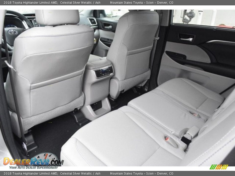 2018 Toyota Highlander Limited AWD Celestial Silver Metallic / Ash Photo #14