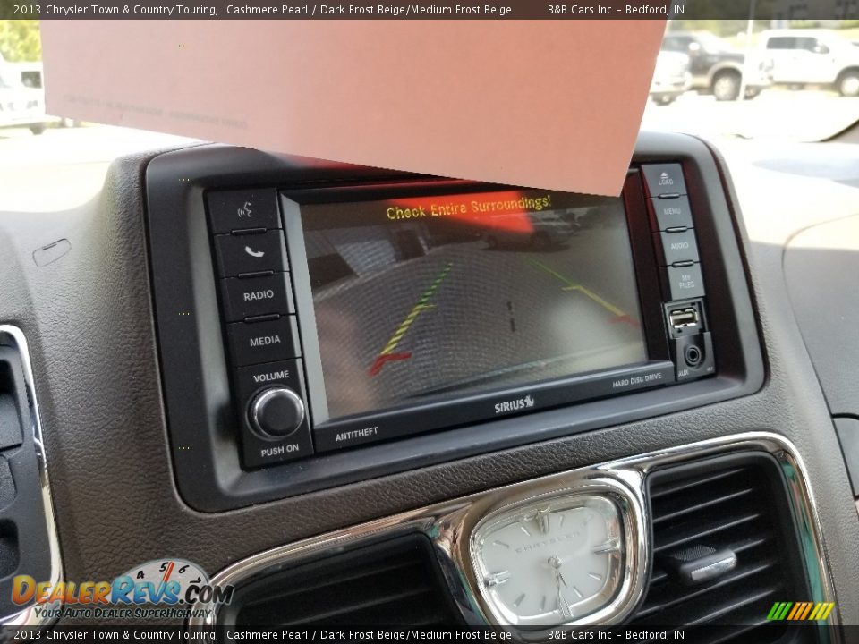 2013 Chrysler Town & Country Touring Cashmere Pearl / Dark Frost Beige/Medium Frost Beige Photo #30