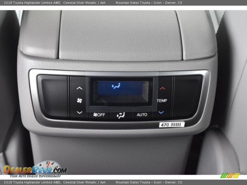 2018 Toyota Highlander Limited AWD Celestial Silver Metallic / Ash Photo #17