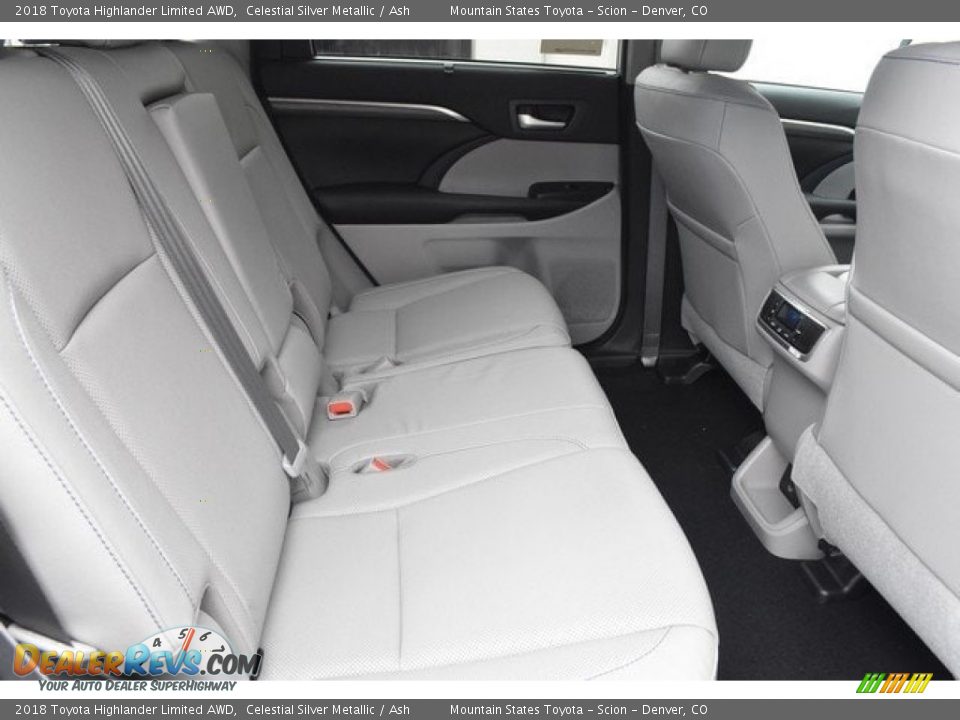2018 Toyota Highlander Limited AWD Celestial Silver Metallic / Ash Photo #19