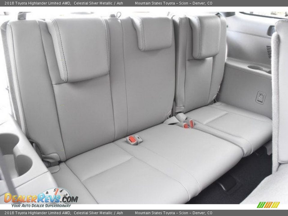 2018 Toyota Highlander Limited AWD Celestial Silver Metallic / Ash Photo #21