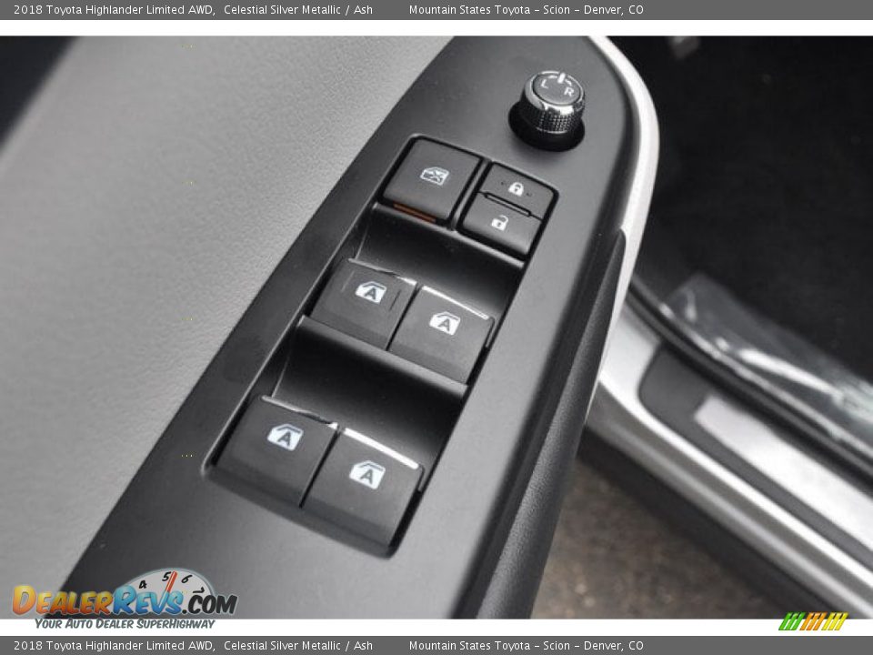 2018 Toyota Highlander Limited AWD Celestial Silver Metallic / Ash Photo #27
