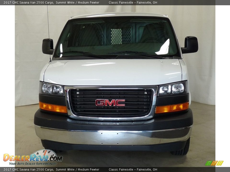 2017 GMC Savana Van 2500 Cargo Summit White / Medium Pewter Photo #3