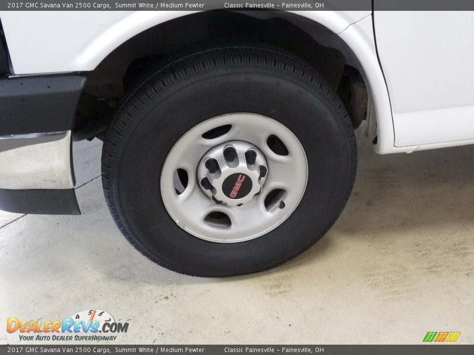 2017 GMC Savana Van 2500 Cargo Summit White / Medium Pewter Photo #4