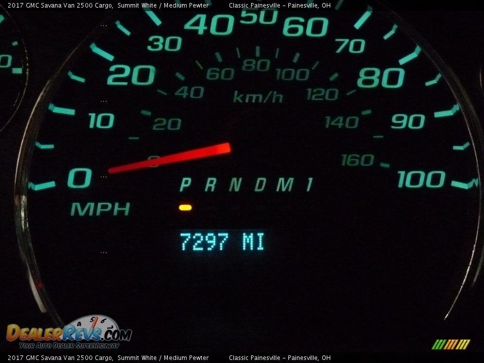 2017 GMC Savana Van 2500 Cargo Summit White / Medium Pewter Photo #12