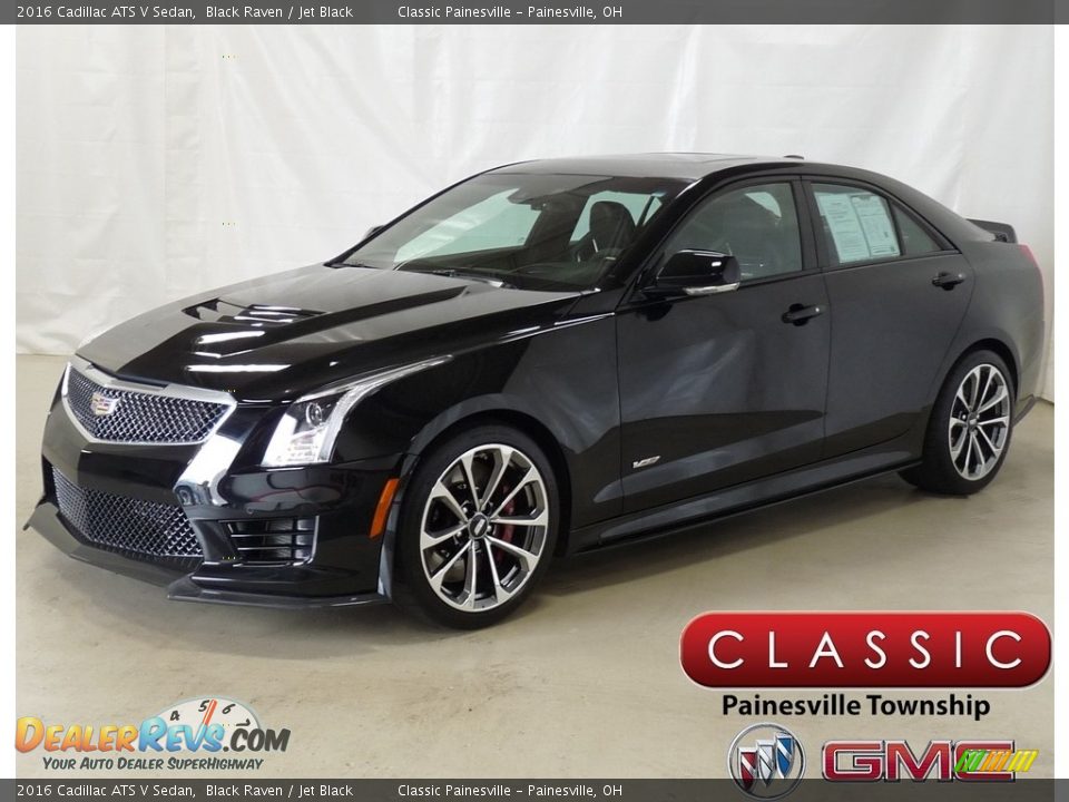 2016 Cadillac ATS V Sedan Black Raven / Jet Black Photo #1