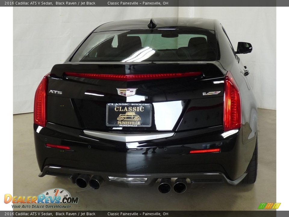2016 Cadillac ATS V Sedan Black Raven / Jet Black Photo #3
