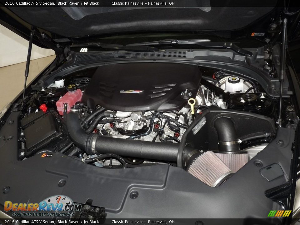 2016 Cadillac ATS V Sedan Black Raven / Jet Black Photo #6