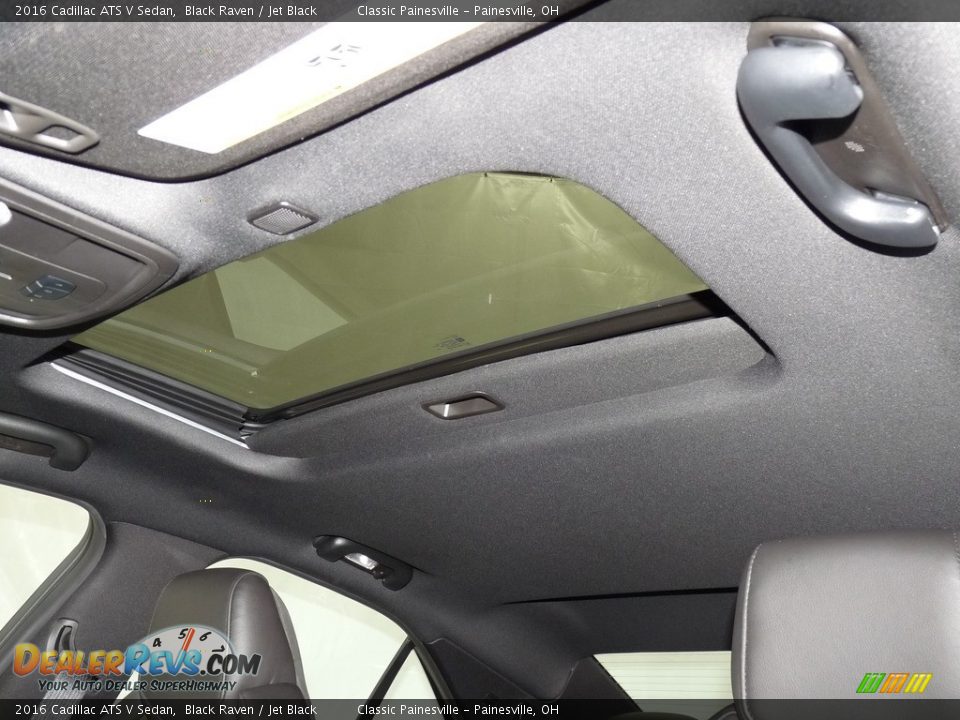2016 Cadillac ATS V Sedan Black Raven / Jet Black Photo #7