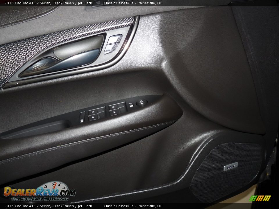 2016 Cadillac ATS V Sedan Black Raven / Jet Black Photo #11