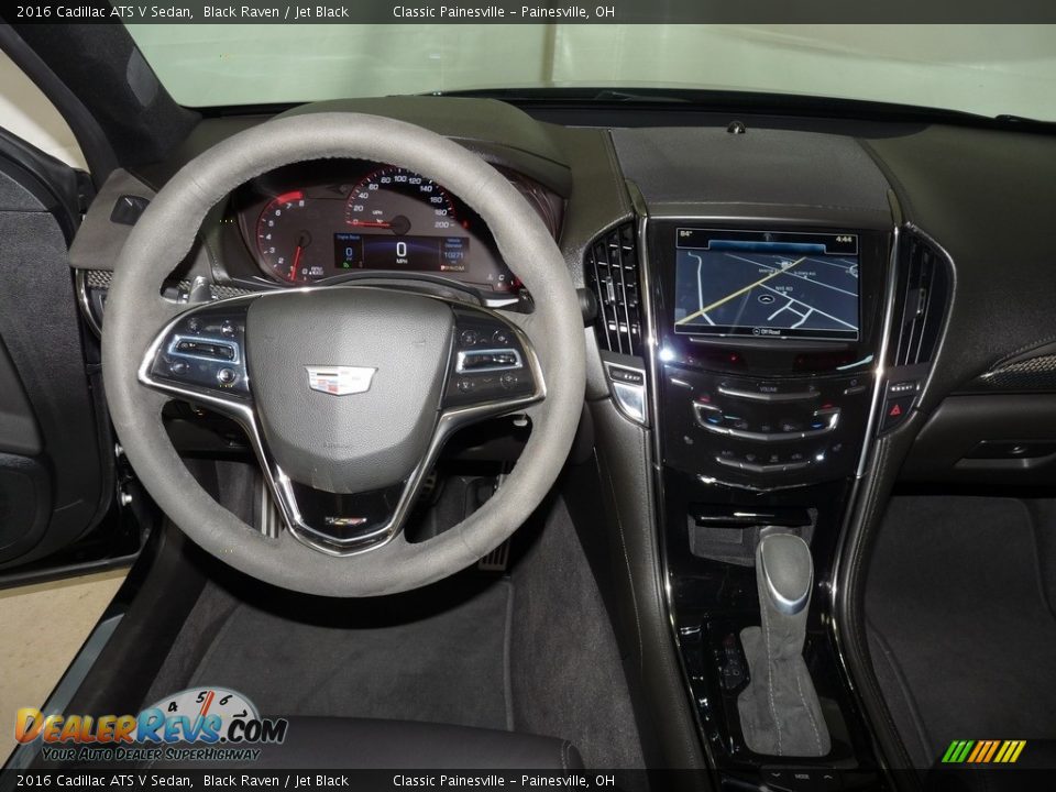 2016 Cadillac ATS V Sedan Black Raven / Jet Black Photo #12